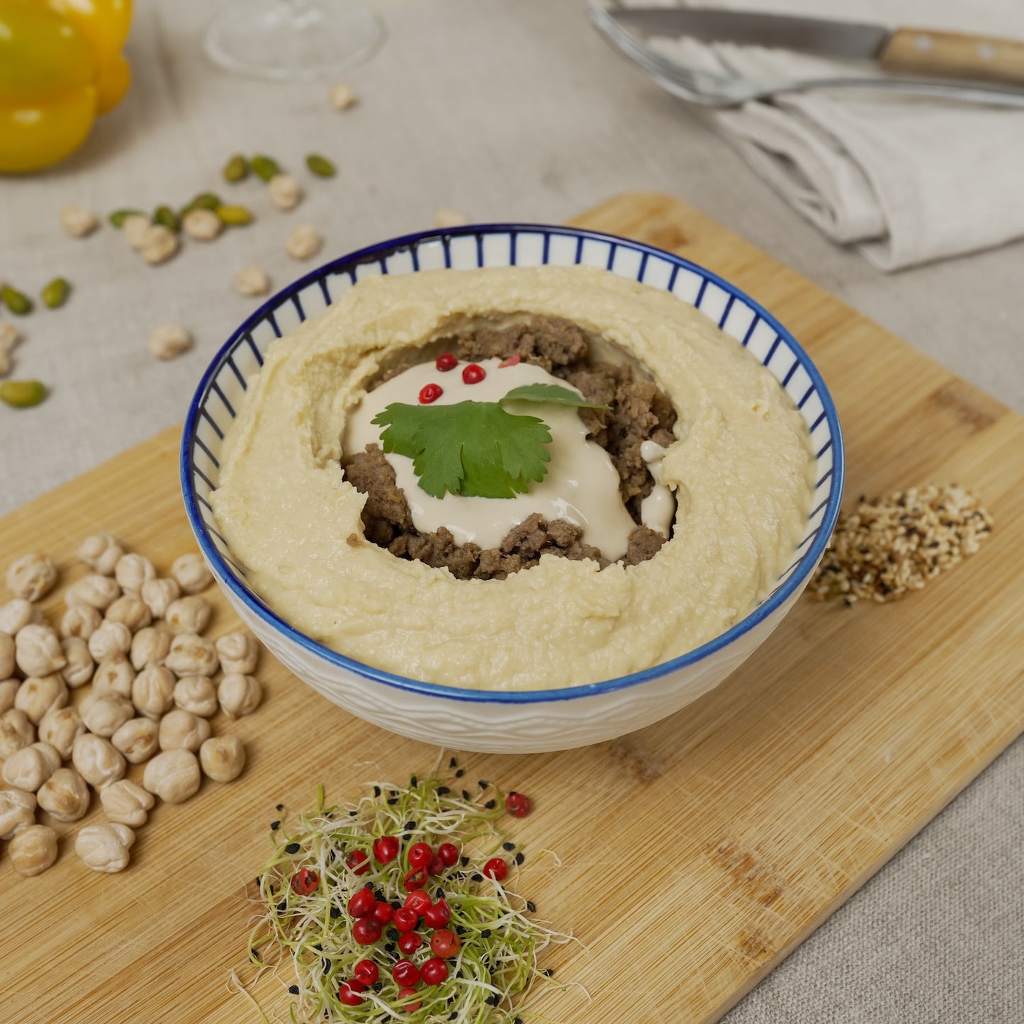 Houmous Falafel